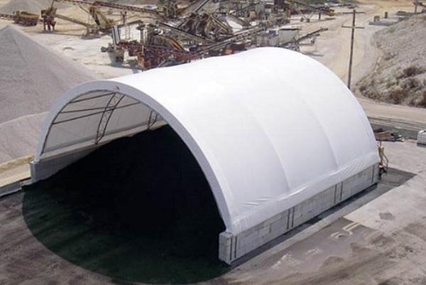 65'Wx25'H fabric structure